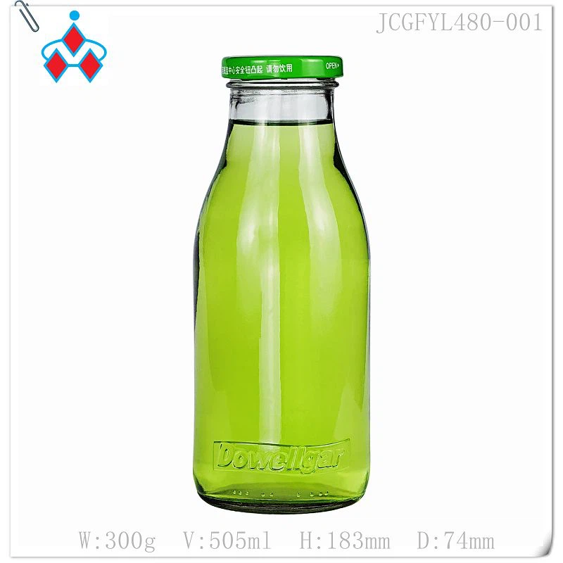 Poteli Sudd Gwydr 480ml